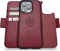 Vista 58 de Dreem Fibonacci - Funda tipo cartera para iPhone 14 Plus Funda desmontable de piel vegana 2 en 1 con soporte integrado, soporte para tarjetas
