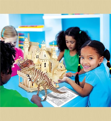 Miniatura 6 de Puzzled T-Rex 3D Jigsaw Puzzle 28 piezas 13 x 3 x 95
