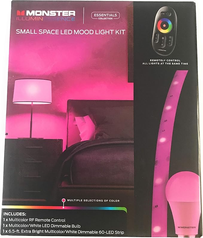 Monster color changing light bulb Clearance