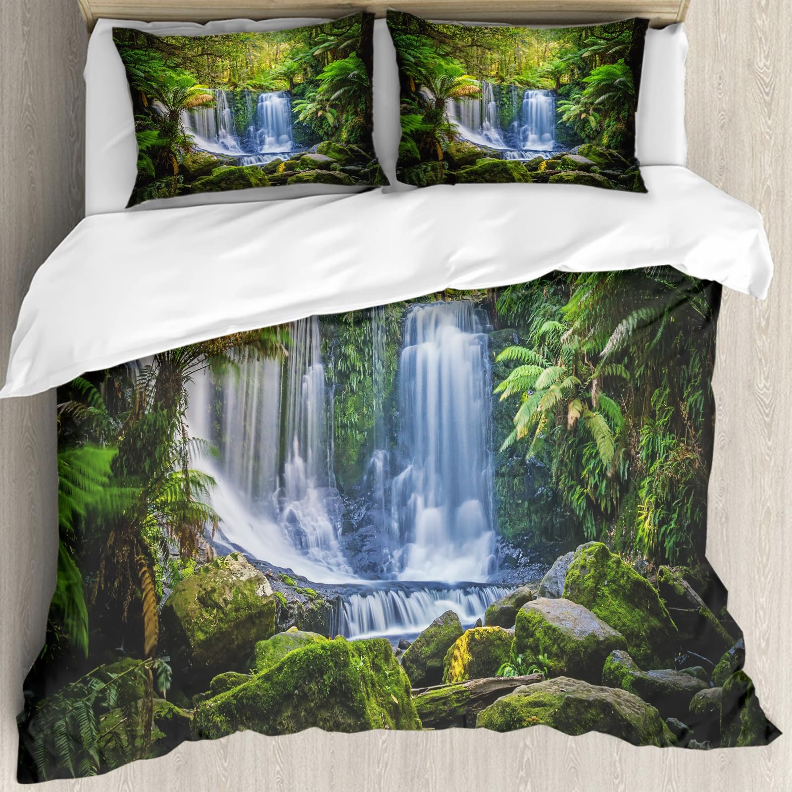 Housse de couette lit 228x264cm et taie d'oreiller pour personnes allergiques