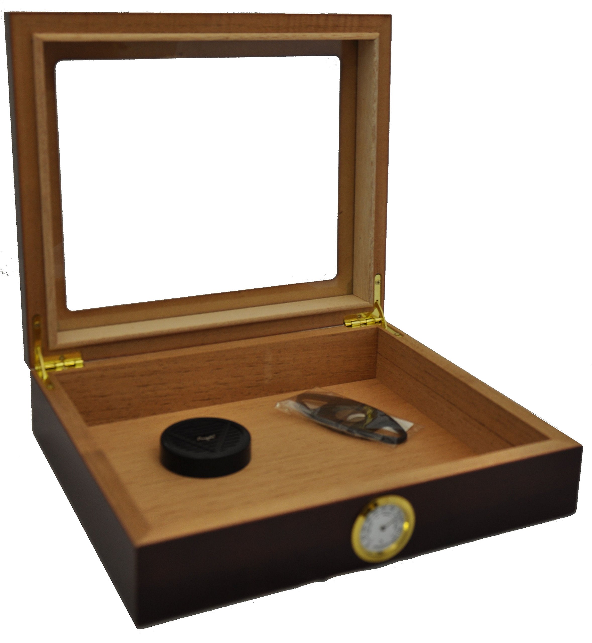 ANGELO Cave a cigares humidor pour 20 cigares Humideur
