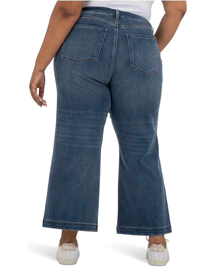 KUT from the Kloth Plus Meg High Rise Wide Leg With Patch Pockets Reg Hem - #3 of 3