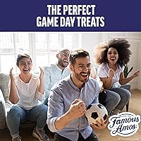 Vista 4 de Famous Amos Galletas clásicas con chispas de chocolate, galletas del tamaño de un bocado, dulces dulces, caja de 10 unidades, bolsa de 1 onza
