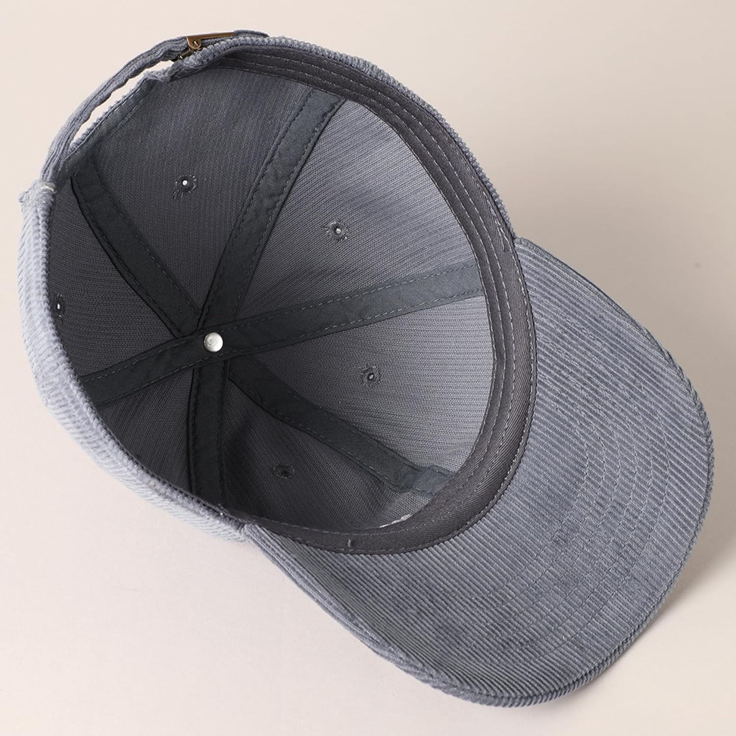 MIRMARU Variety of Designs Embroidered 100% Cotton Corduroy Baseball Cap for Men and Women. - Image 4