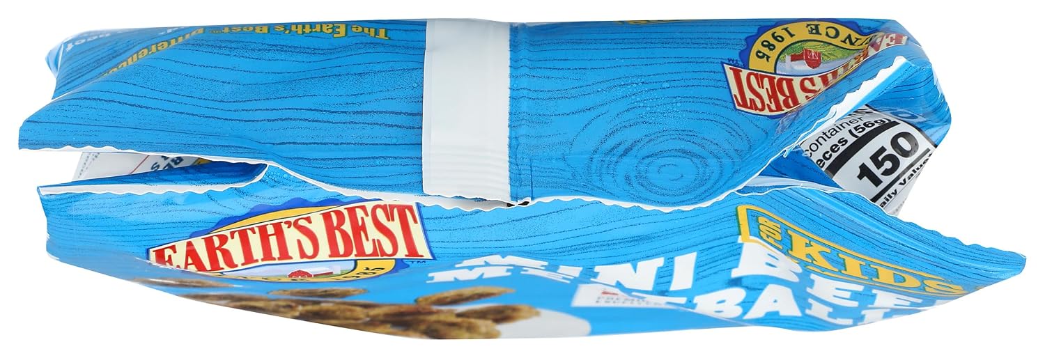 Earrth's Best, Meatball Baked Beef Mini, 0.87 lb
