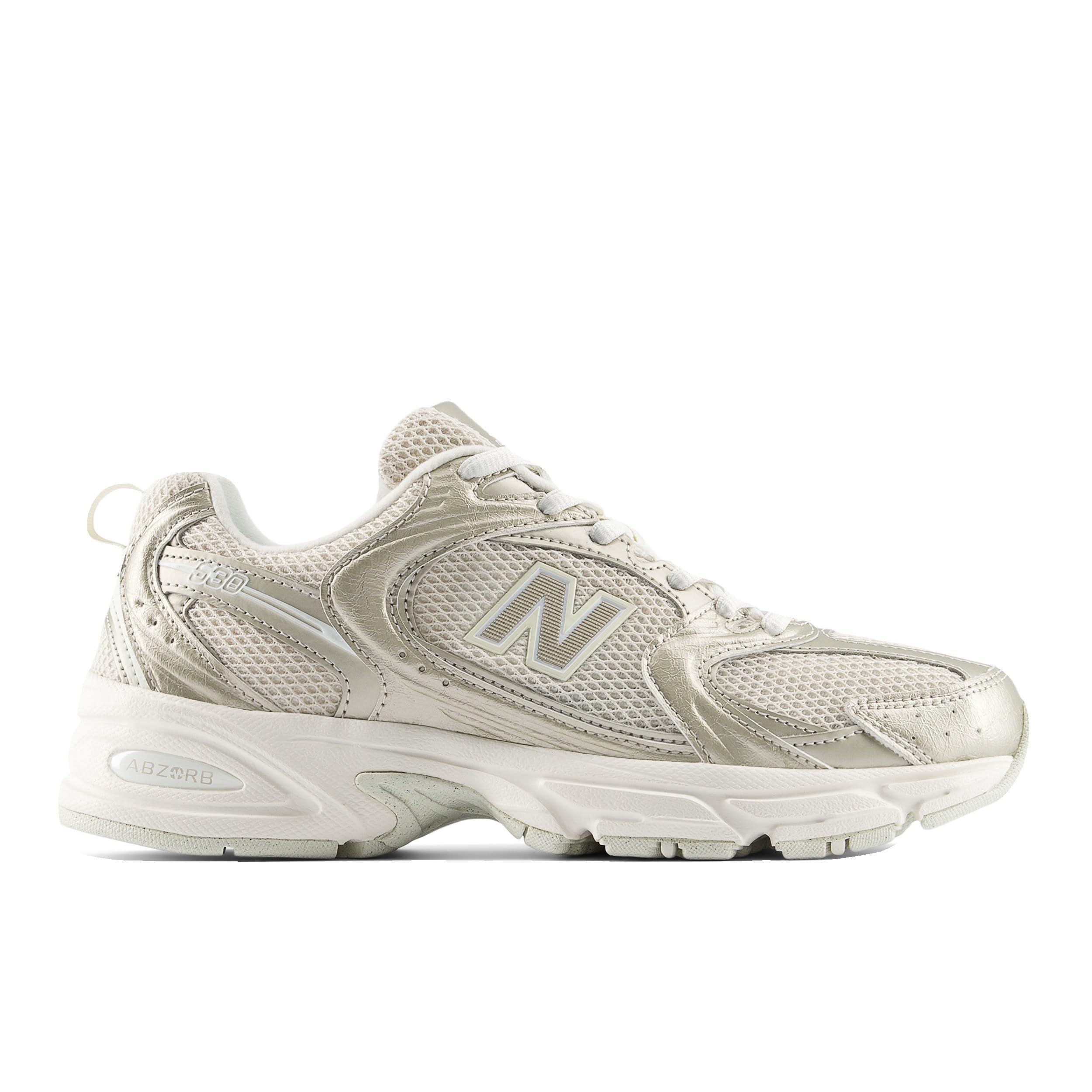 New Balance Scarpa Lifestyle Model U530 1Z0 - Gold Metallic Linen 38