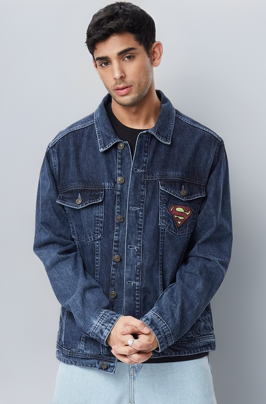 The Souled Store Men's Cotton Blend Standard Length Jackets