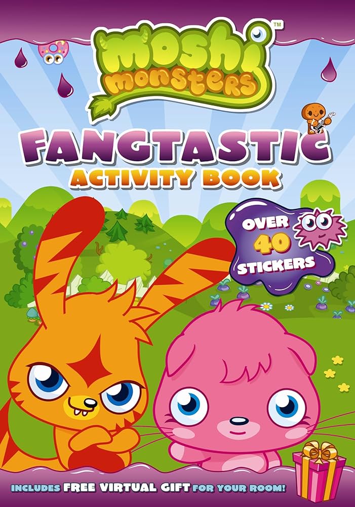 Moshi Monsters Fangtastic Activity Book with Stickers: Sunbird