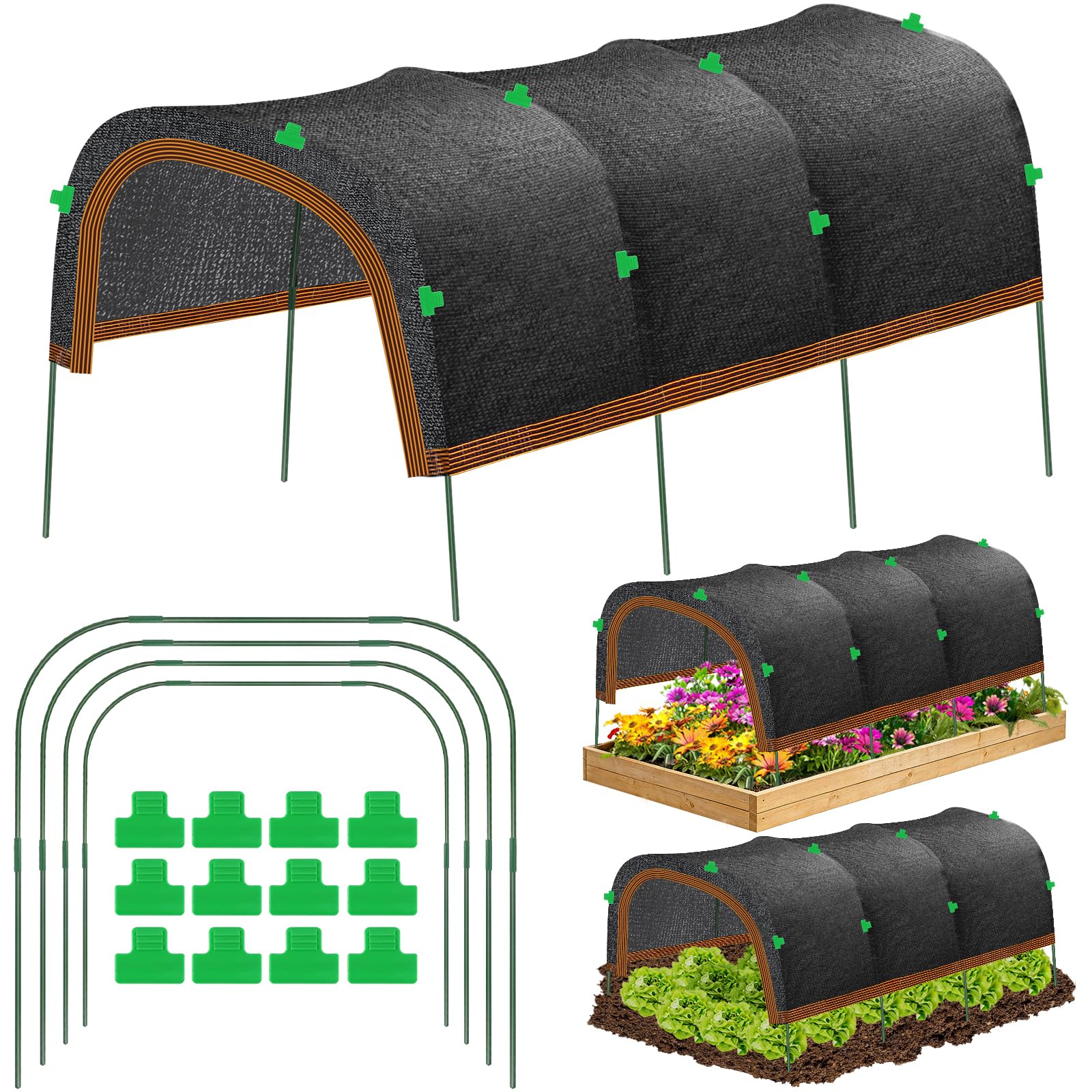 KJX 79'x40' Garden Shade Kit