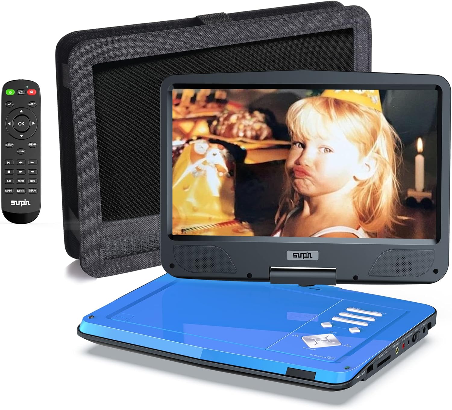 Buy SUNPIN 12.5 Portable DVD Player for Car and Kids, 10.1 Swivel HD
