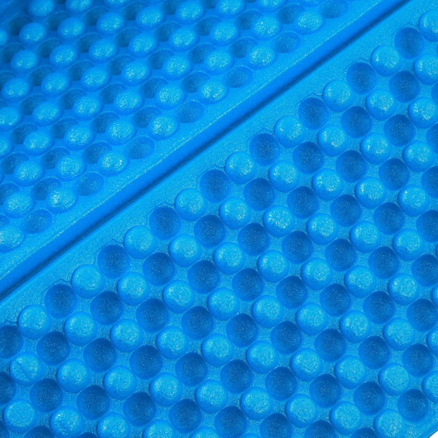 Double Egg Crate Sleeping Pad Foldable Thickened Foam Sleep Mat for Outdoor Camping 186x57CM