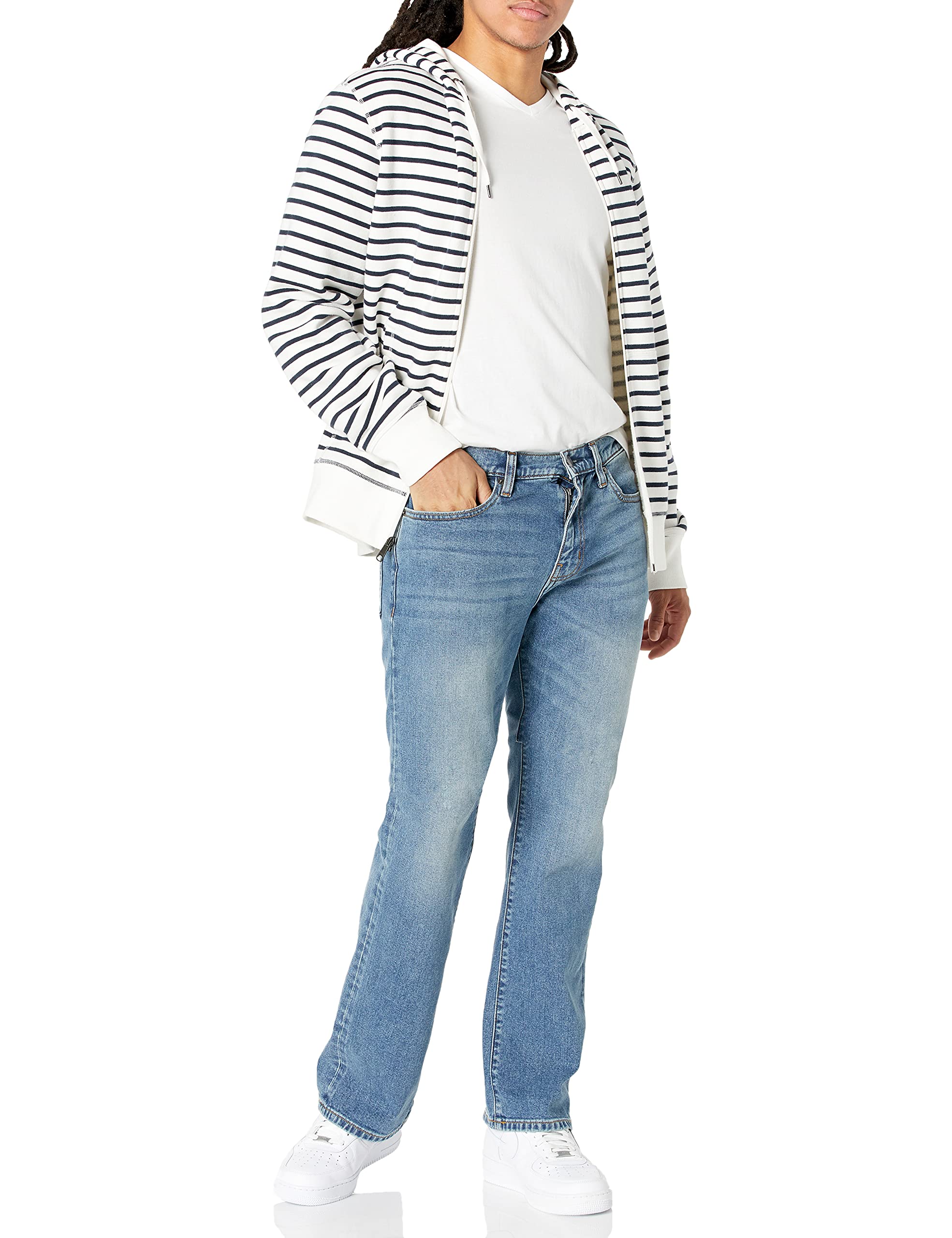 Amazon Essentials Jeans dritti con taglio bootcut - colori fuori produzione Uomo