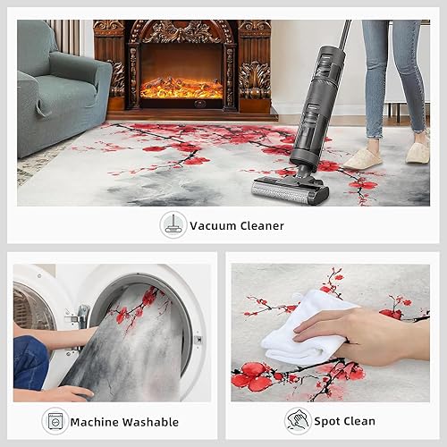 Miniatura 14 de Alfombras deportivas geniales para dormitorio, alfombra de área de automóvil deportivo para sala de estar, alfombra antideslizante para interiores,