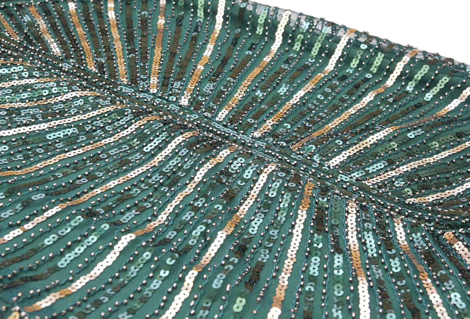 Women's Flapper 1920s Sequins Art Deco Gatsby Cocktail Halloween Christmas Dress