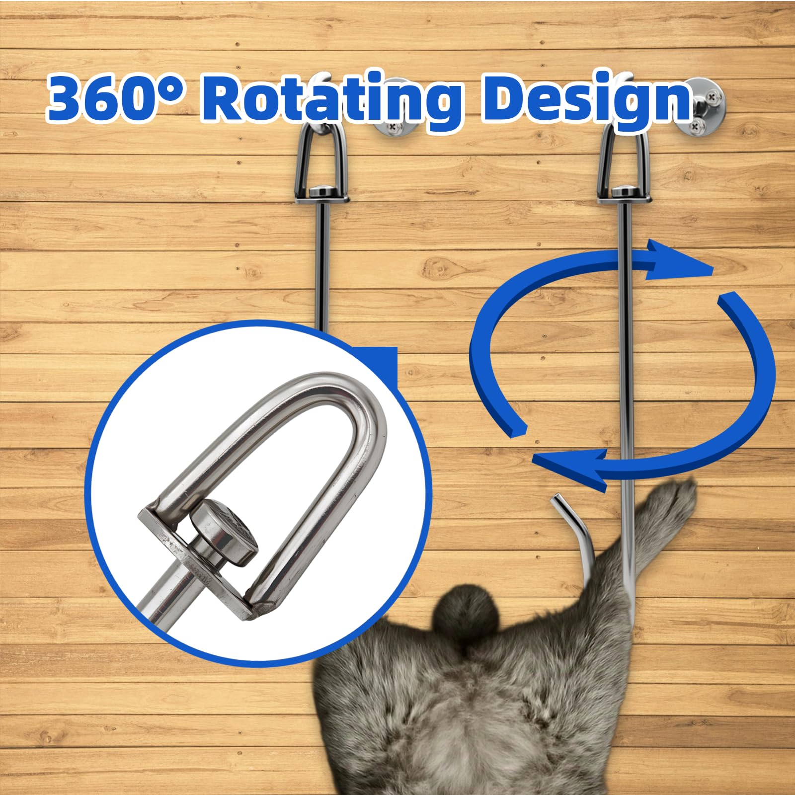 Rabbit Dislocator & Skinning Tool Set - Heavy Metal Processing Tools For Small Game
