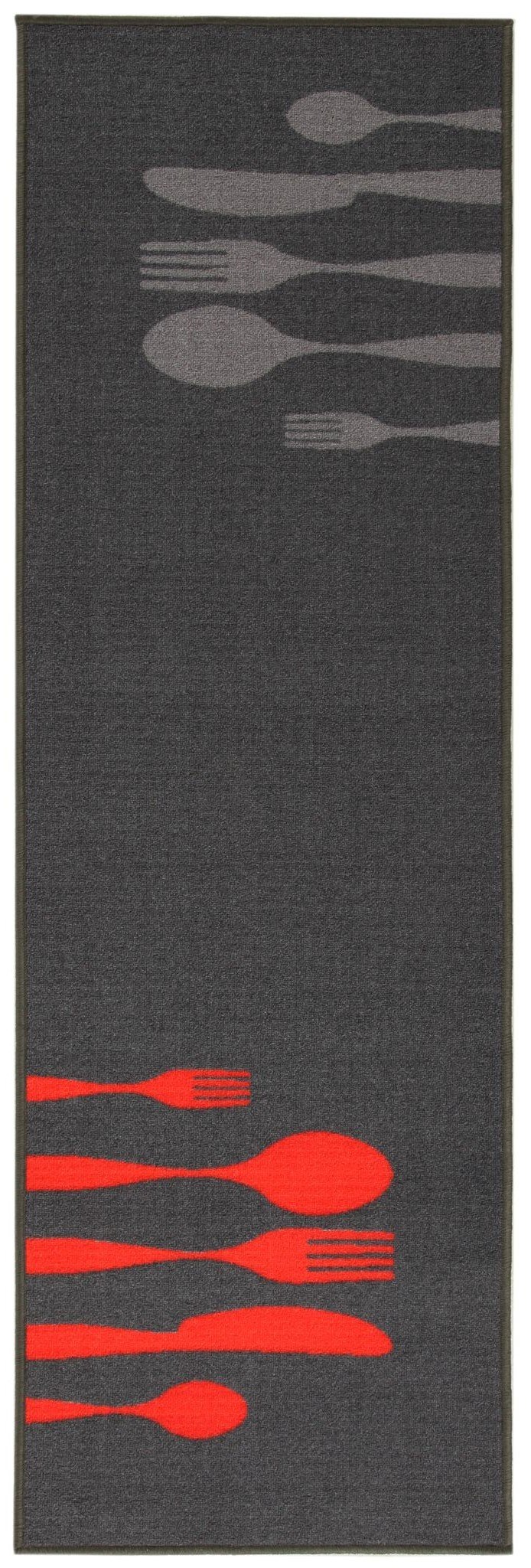 Tappeto da cucina Passatoia Dinner Collection 57x200 cm M825 GRIGIO