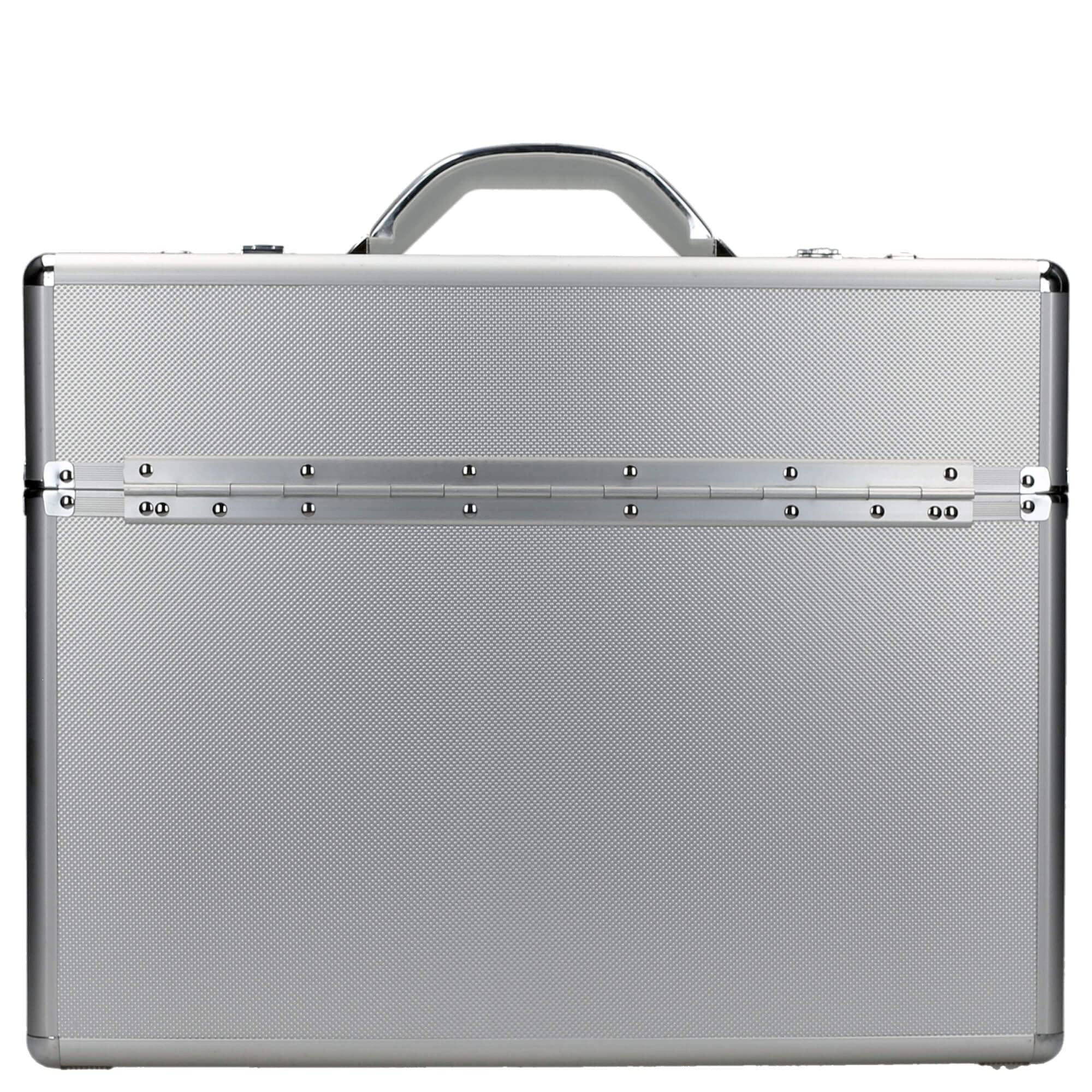 ALUMAXX Pilotenkoffer "ALPHA", Aluminium, silber VE = 1