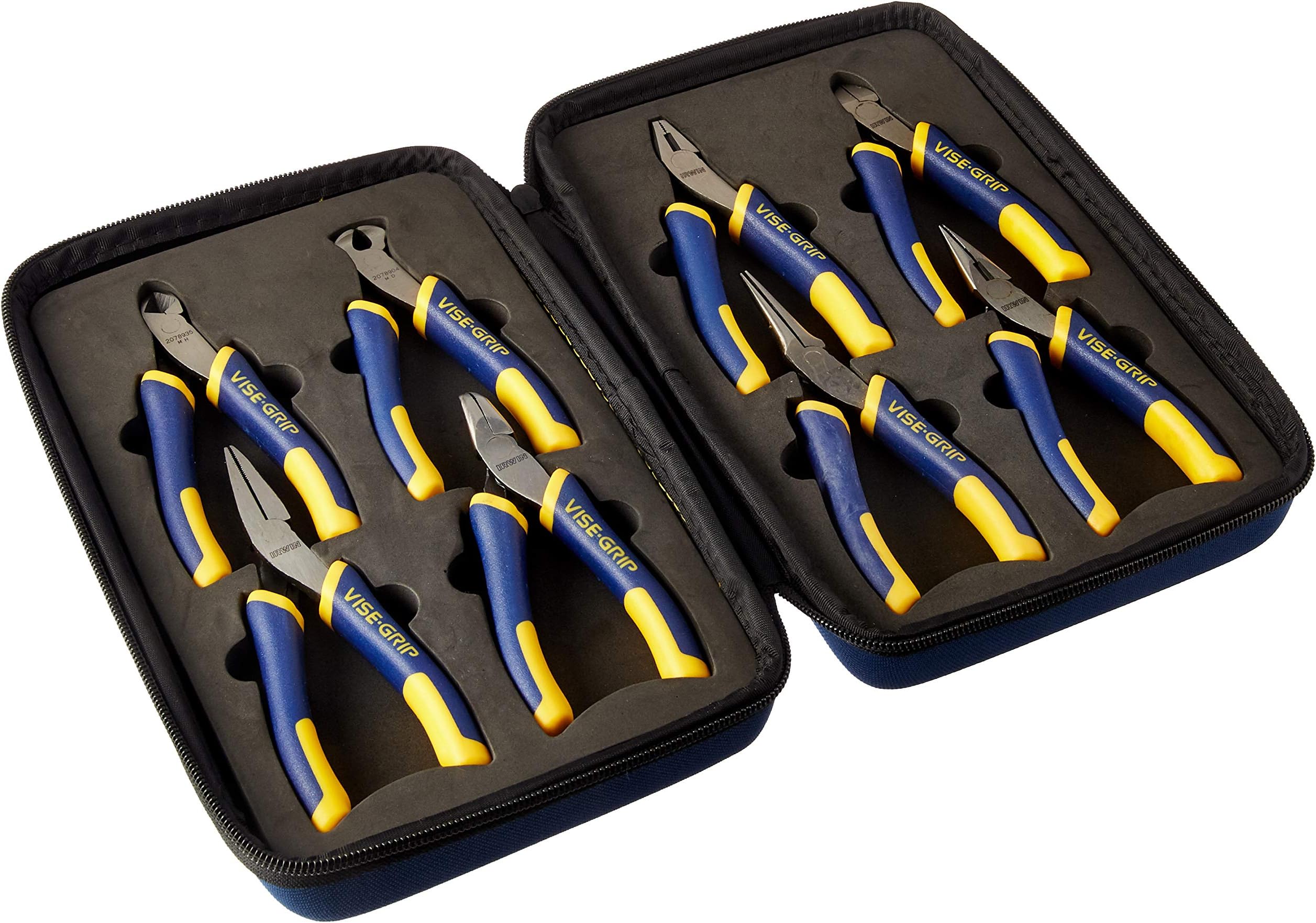 2078714, Precision Plier Set, Ergonomic, 8 Pcs.