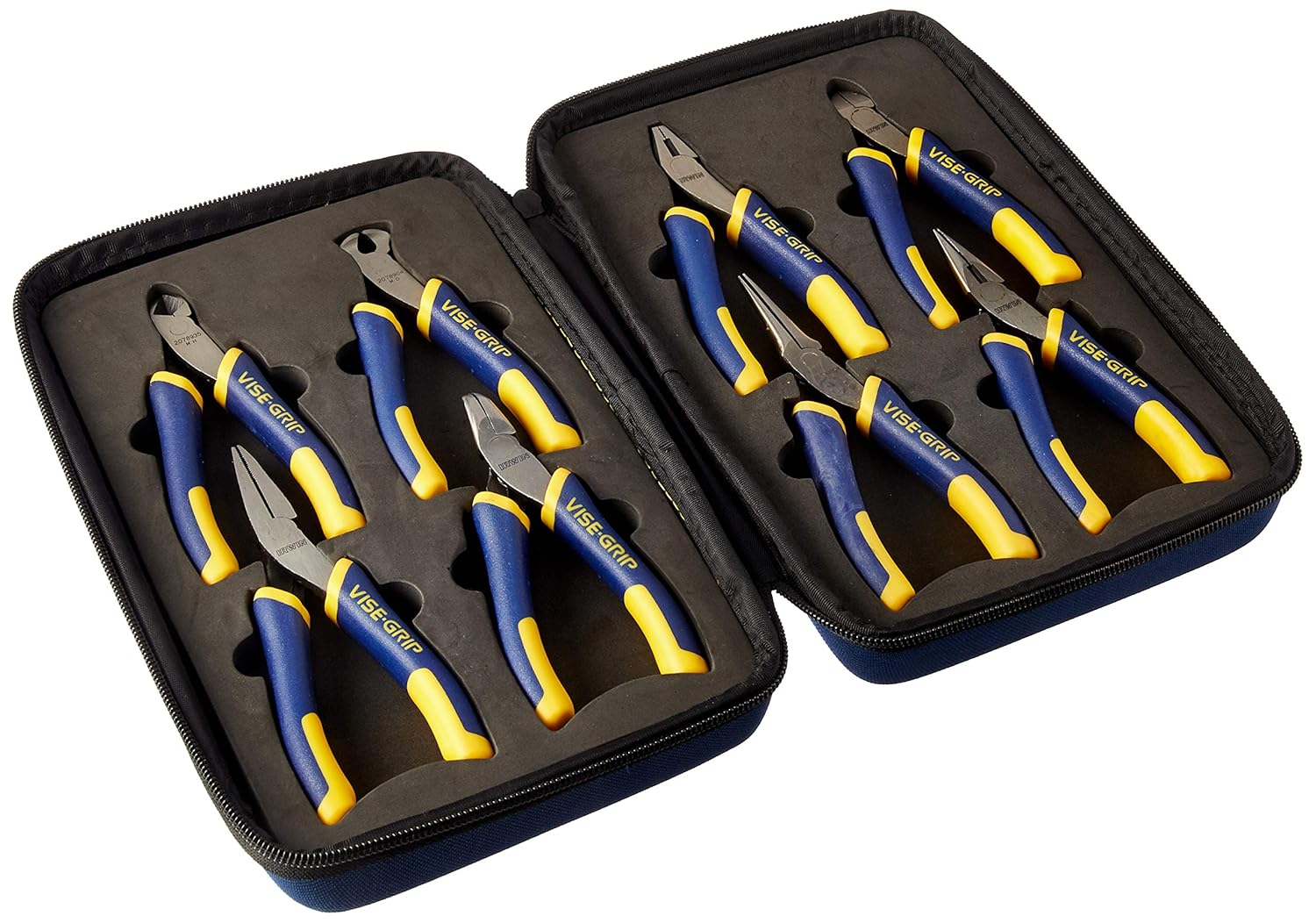 Irwin Vise-Grip, 2078714, Precision Plier Set, Ergonomic, 8 Pcs.