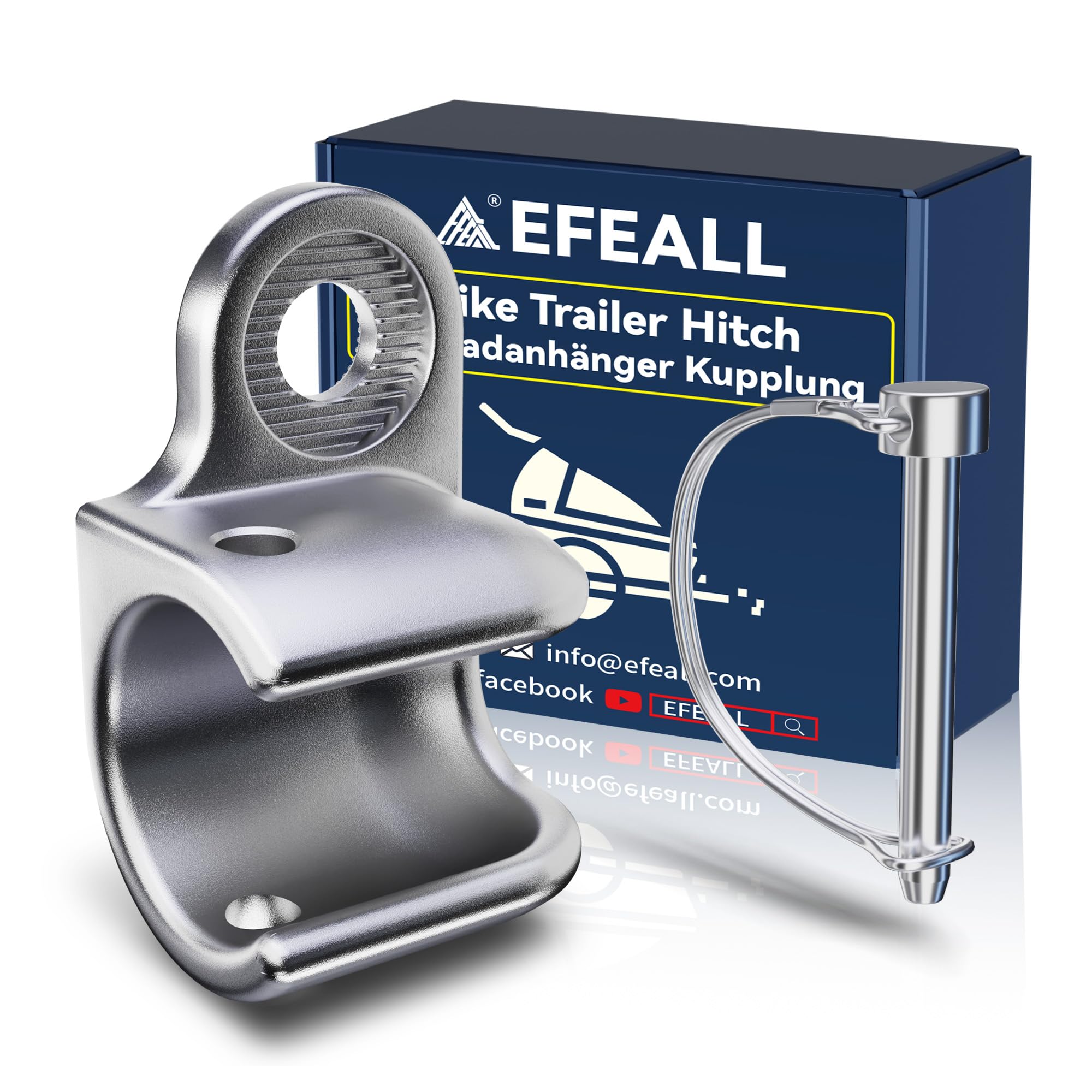 Argent - pour Thule Chariot et Coaster