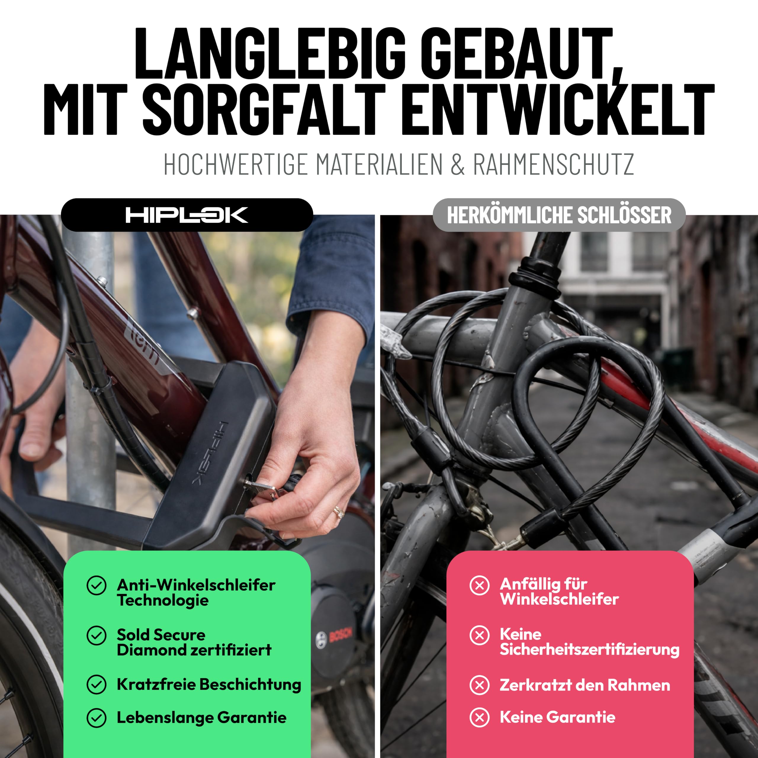 Hiplok Dx1000 Anti-Winkelschleifer, Bügelschloss, Schwarz, Einheitsgröße