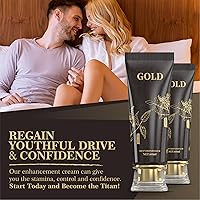 Vista 2 de Gel de ampliación extra fuerte dorado para hombres – Gel de ampliación de potencia para aumentar el tamaño, grosor, fuerza, promueve la fuerza