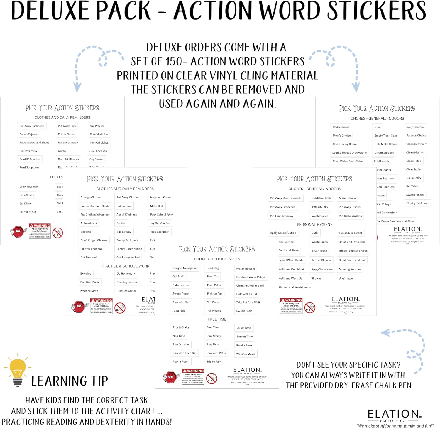Kids Routine Chart | Chore Chart for Kids | Daily Checklist | Kids Daily Tasks | Daily Routine | Dry-Erase | Personalized | Baby Unicorns