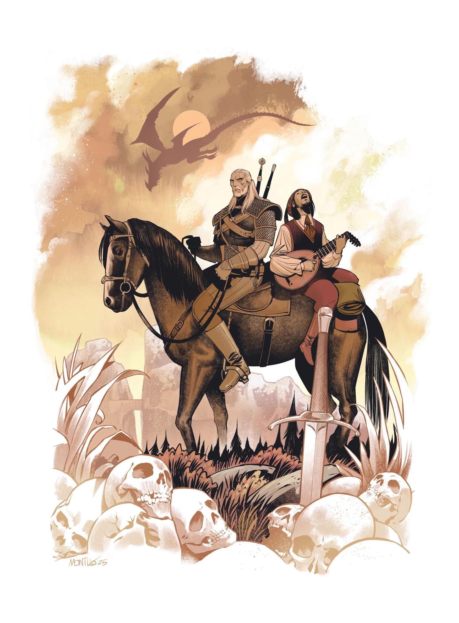 The Witcher Puzzle 10er-Pack 10th Anniversary Puzzle Collection (500 Teile)