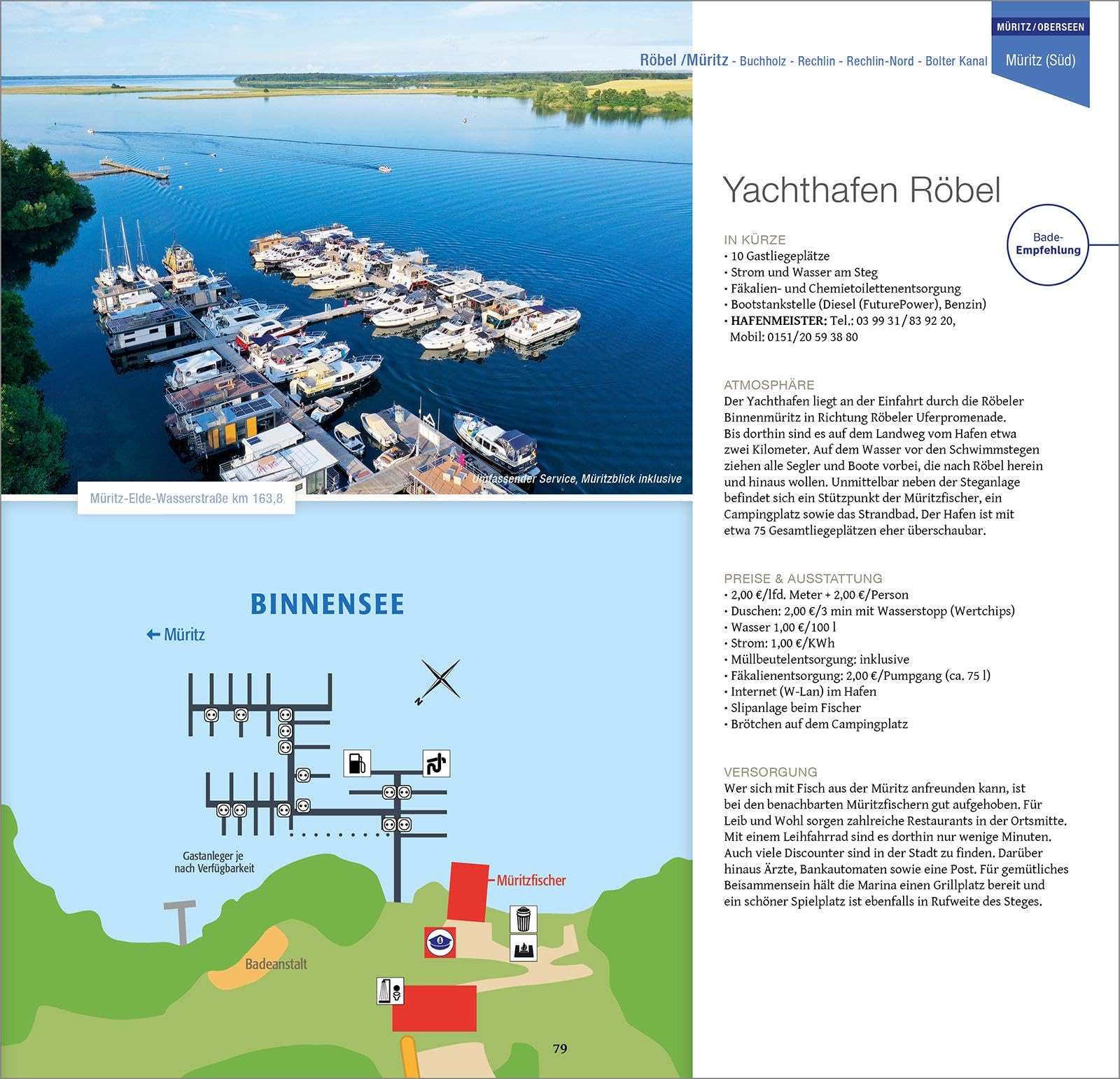 Hafenführer für Hausboote: Müritz, Havel, Seenplatte – Die schönsten Häfen und Liegeplätze (Hafenführer für Hausboote, Motoryacht und Segler)