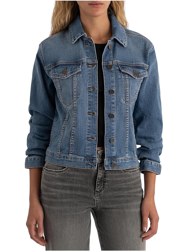 Blue KUT from the Kloth Juliet Basic Jacket