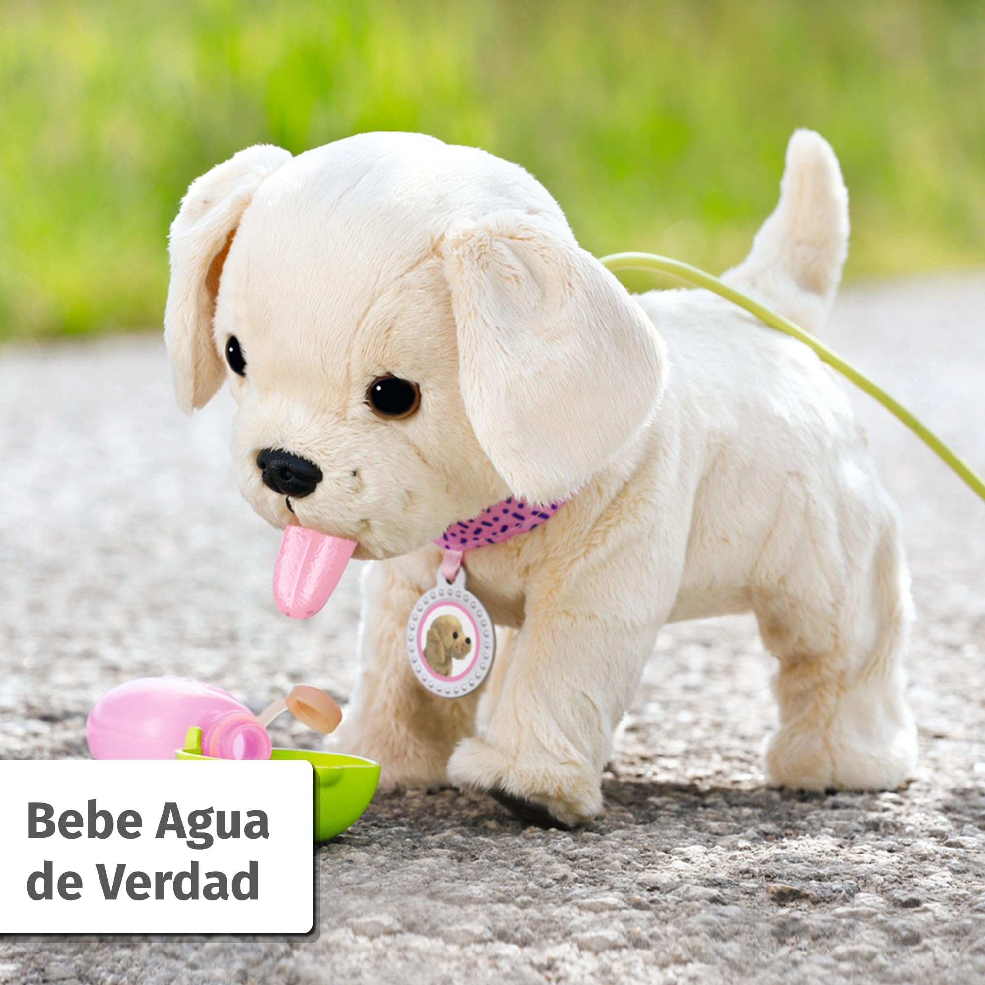 Baby born Mi Perro Lucky con transportín | 5 funciones, transportín, requiere pilas