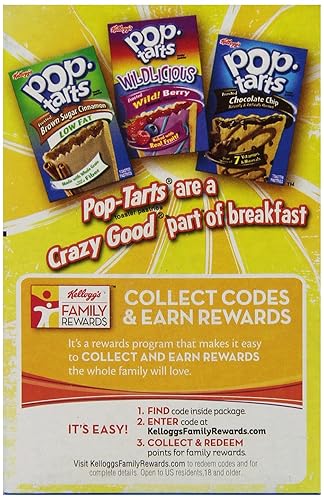 Miniatura 3 de Kellogg's Pop-Tarts - Pasteles tostadores de arándanos esmerilados, 8 unidades (paquete de 2)