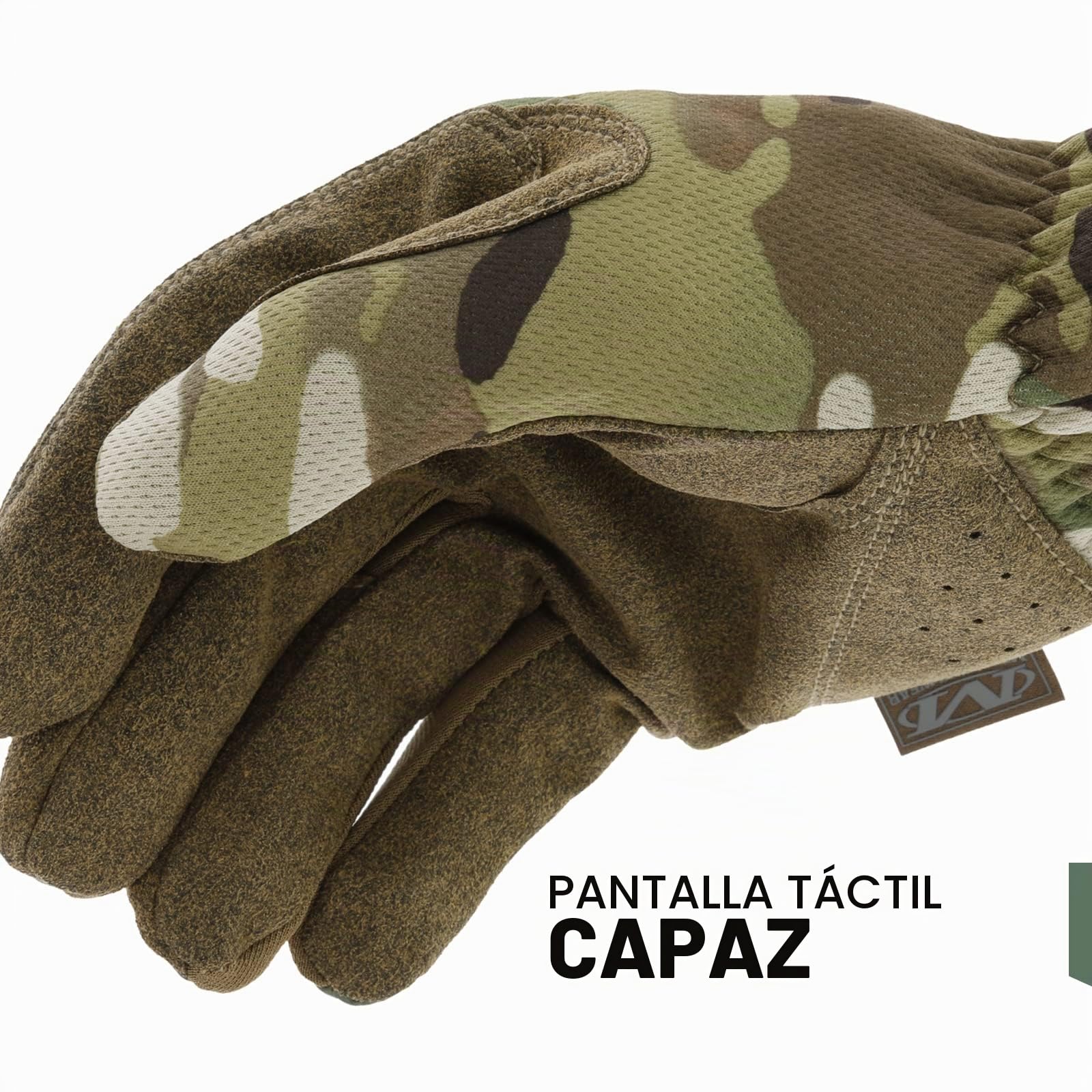 Mechanix Wear - MultiCam FastFit Touch Screen Guantes (Large, Camuflaje)