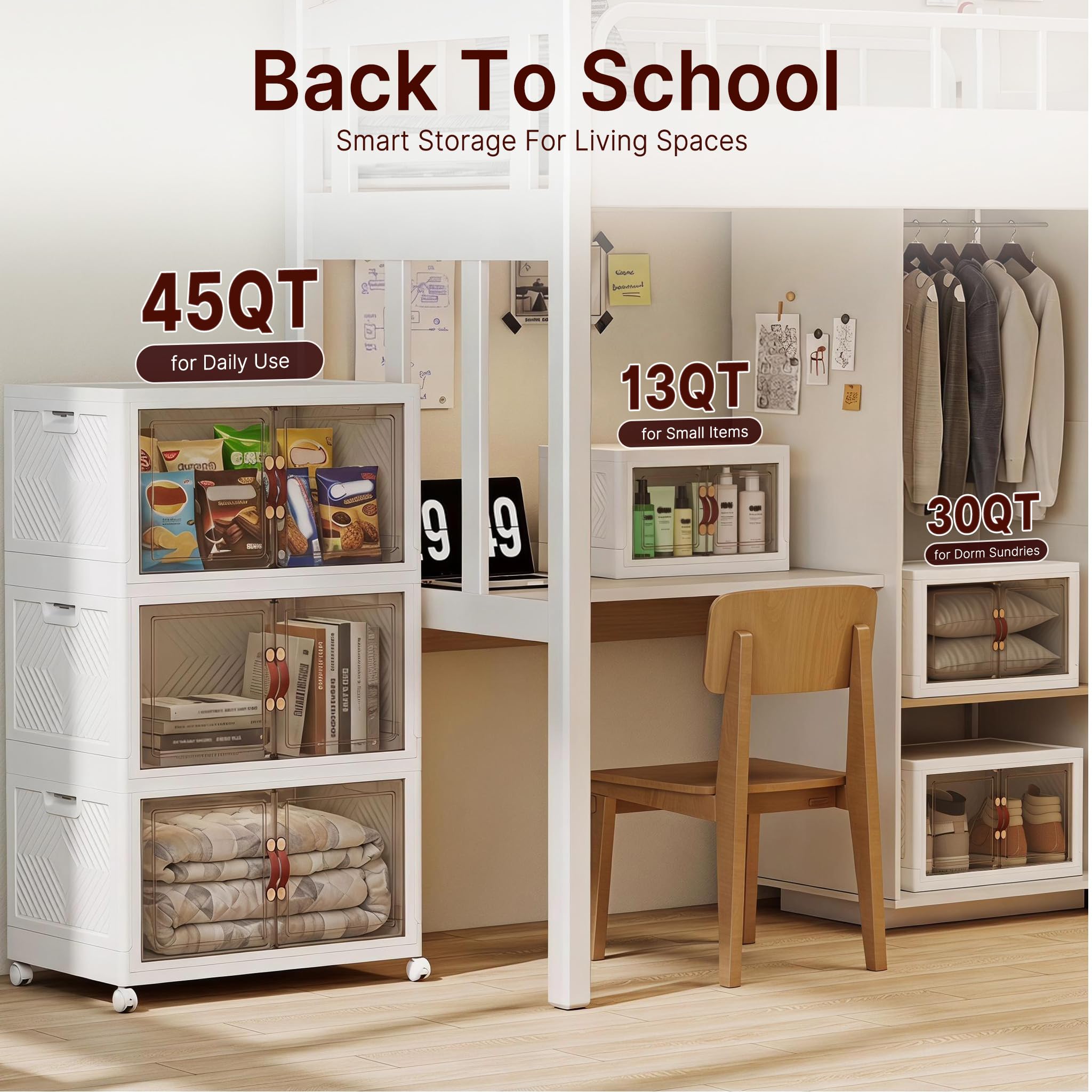 Best Storage Bins With Lids 2026: 5 Stackable Picks 3 UAMFURIDirect UAMFURI 720QT Stackable Storage Bins with Lids, Extra Large Storag — product photo