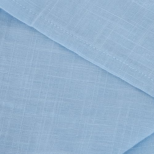 Miniatura 5 de SMIDOW Blusa de algodón y lino con botones para mujer