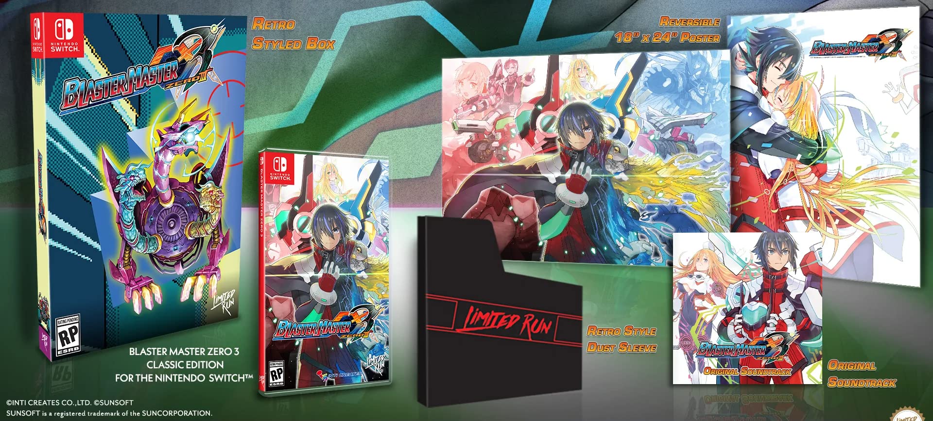Blaster Master Zero 3 Classic Edition (Limited Run Games