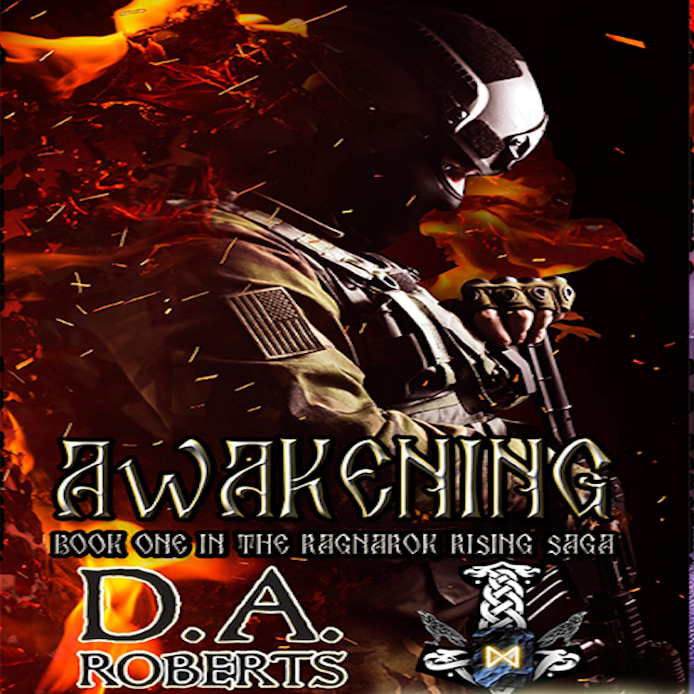 Cover art for Awakening: Book One of the Ragnarok Rising Saga