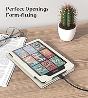 Vista 8 de MoKo Funda para Kindle Paperwhite de 6.8" (11ª generación-2021) y Kindle Paperwhite Signature Edition, funda delgada de poliuretano con encendido
