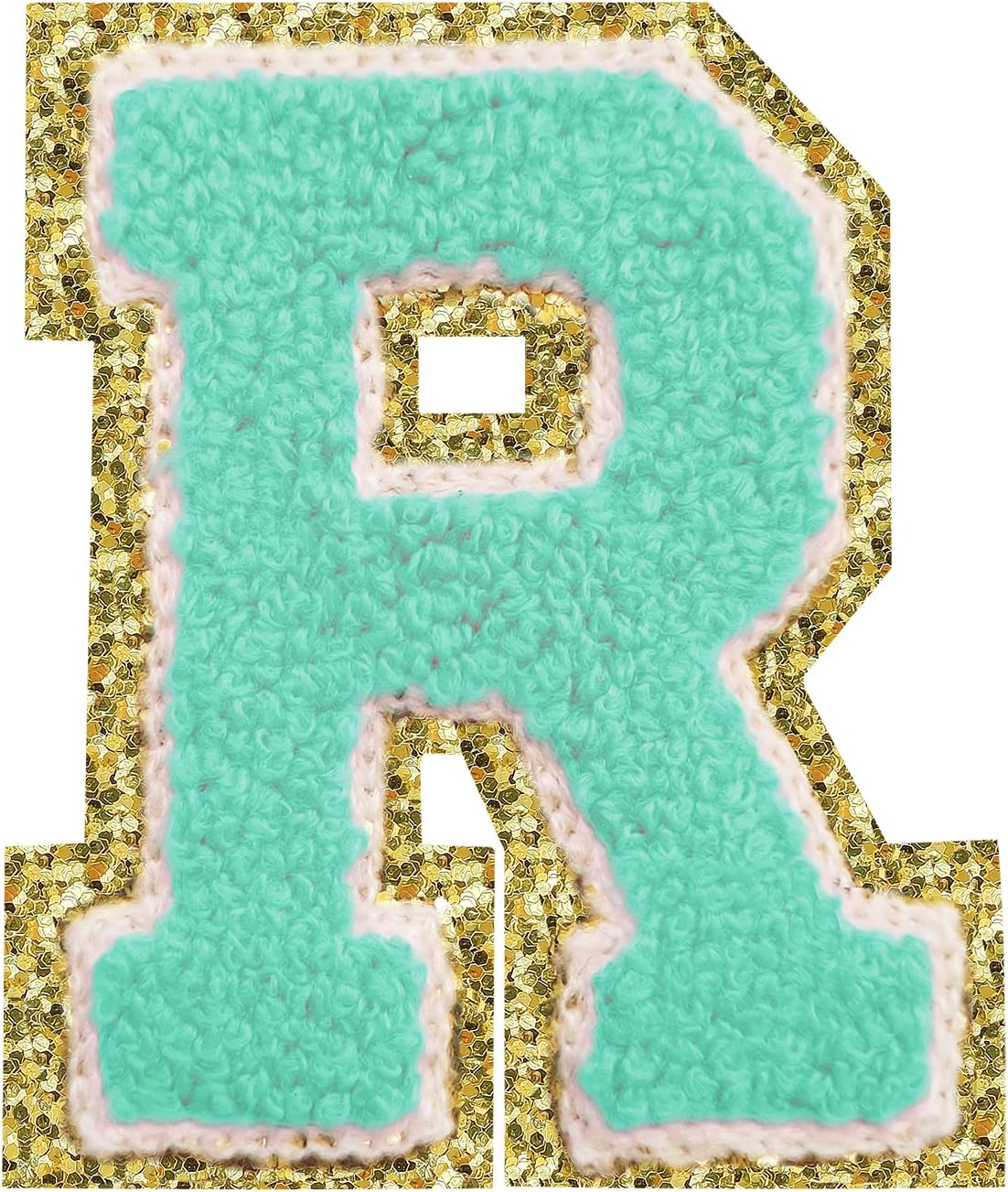 Letter Patches Iron on 3Pcs Chenille Letters for Jackets