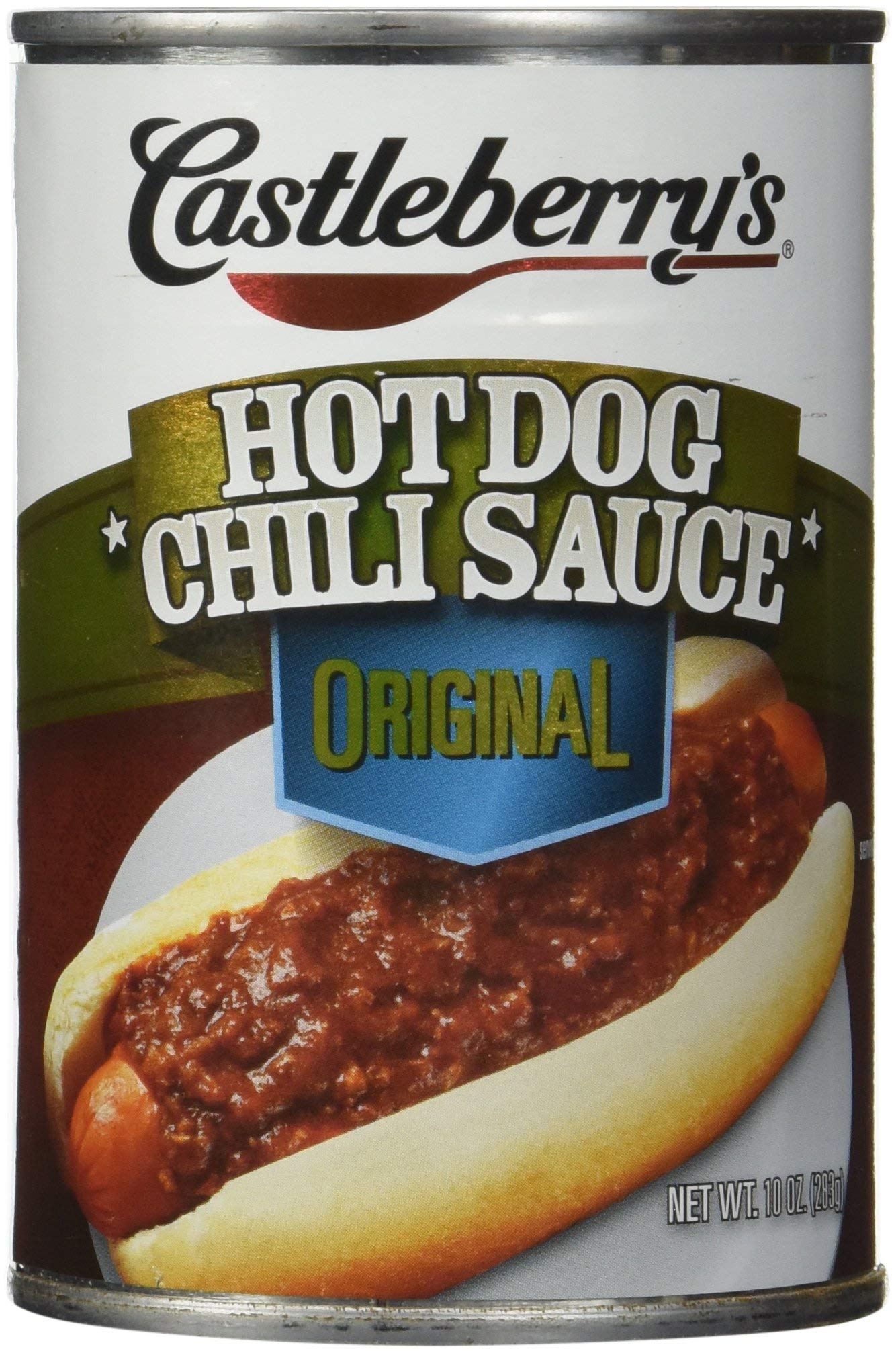 Castleberry's, Hot Dog Chili Sauce, Classic, 10oz Can (Pack of 6) - SET OF 3