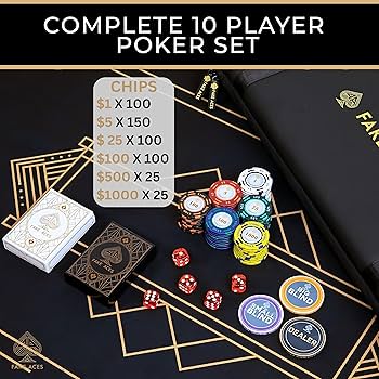 Amazon | FAKE ACES ブラックシリーズ 500 ポーカーチップセット