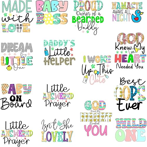 20 piezas de calcomanías de vinilo termotransferibles de béisbol HTV para planchar, calcomanías para planchar en camisetas, ropa, sombreros,