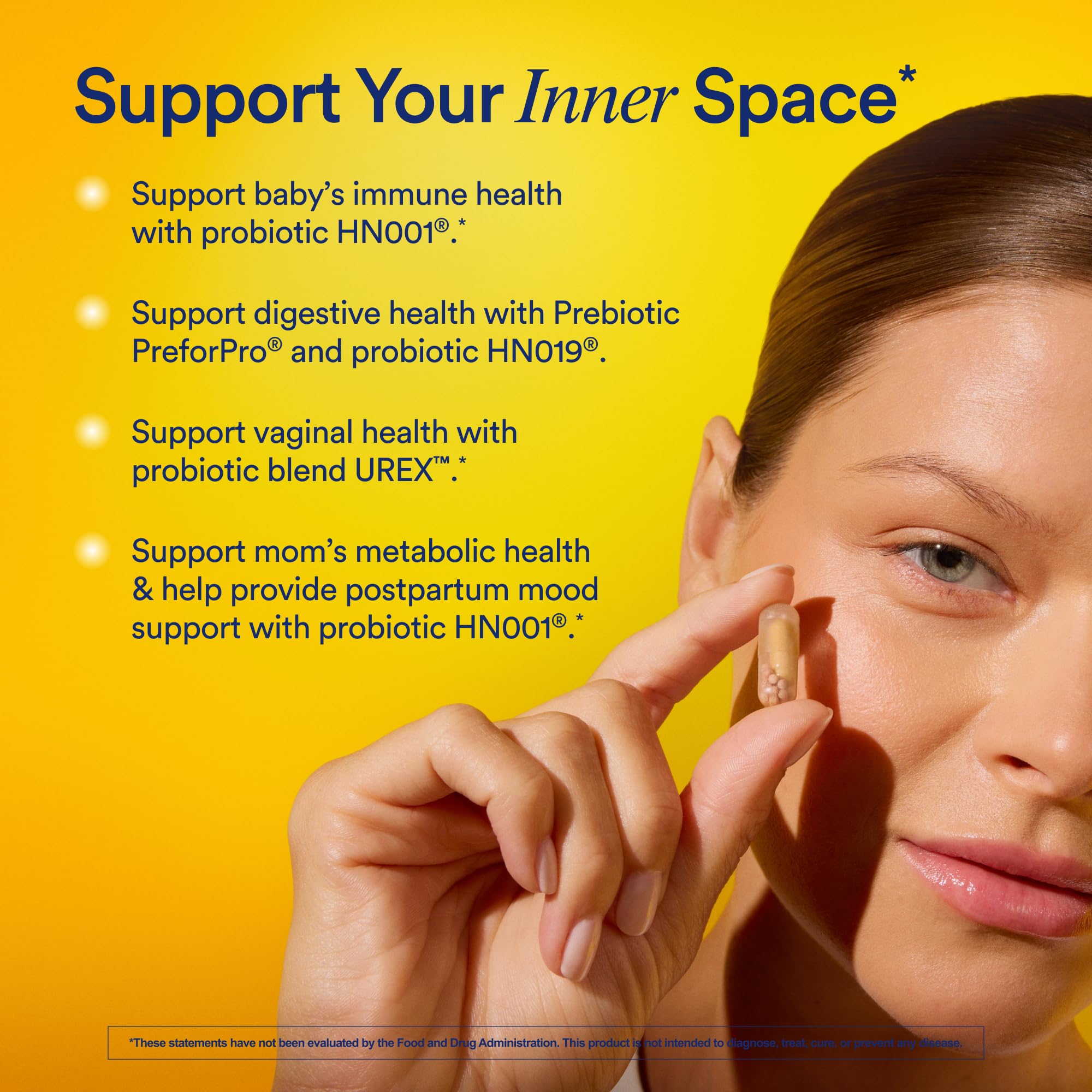 Ritual Natalbiotic™ Microbiome Support†* Biotics for Mom & Baby. Formulated to Support Digestive Health, Vaginal Health, and Baby’s Immune Health.* Designed with OB/GYNs‡. Non-GMO, Vegan, 30 Days