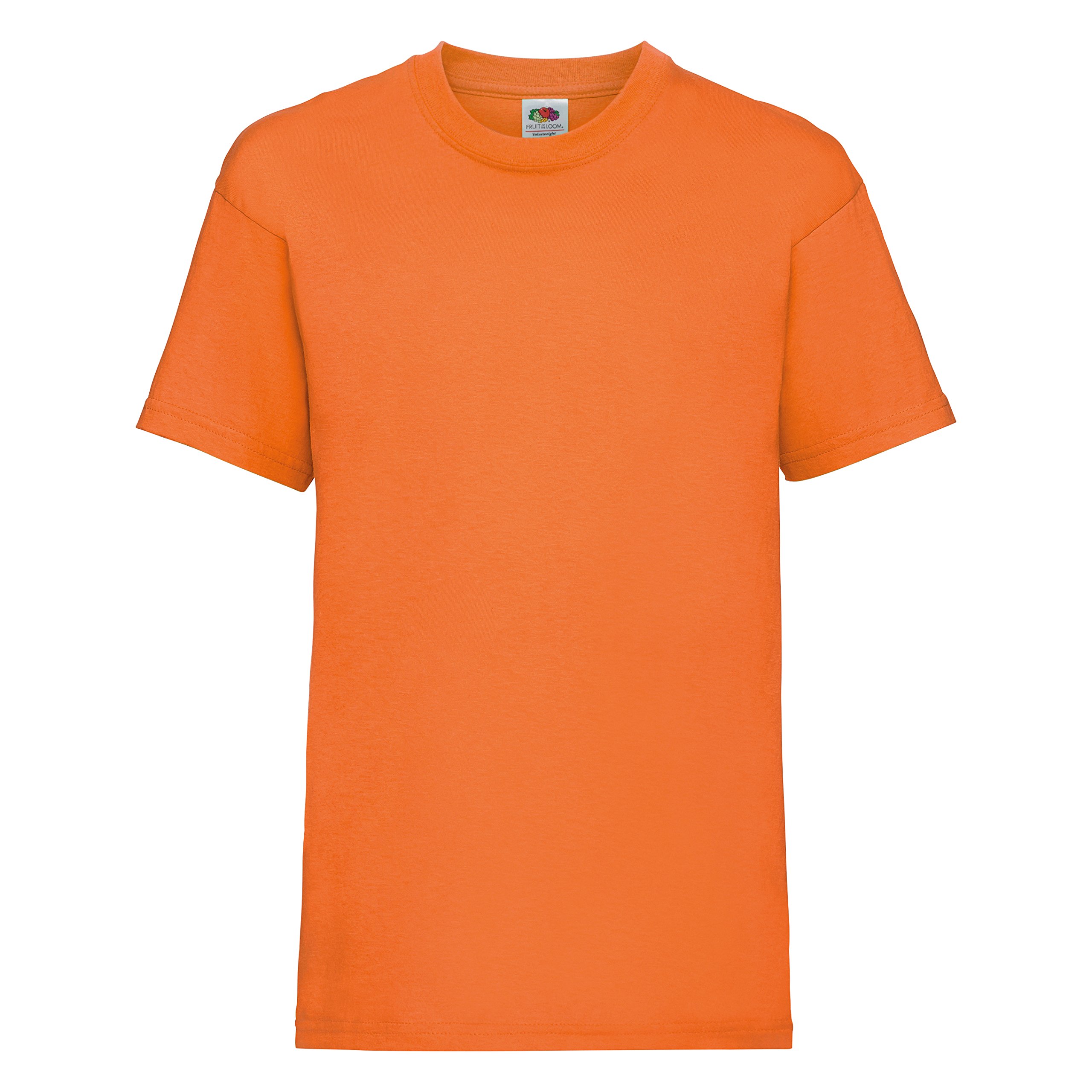Fruit Of The Loom (5-6, Orange) Childrens/Kids Valueweight T-Shirt