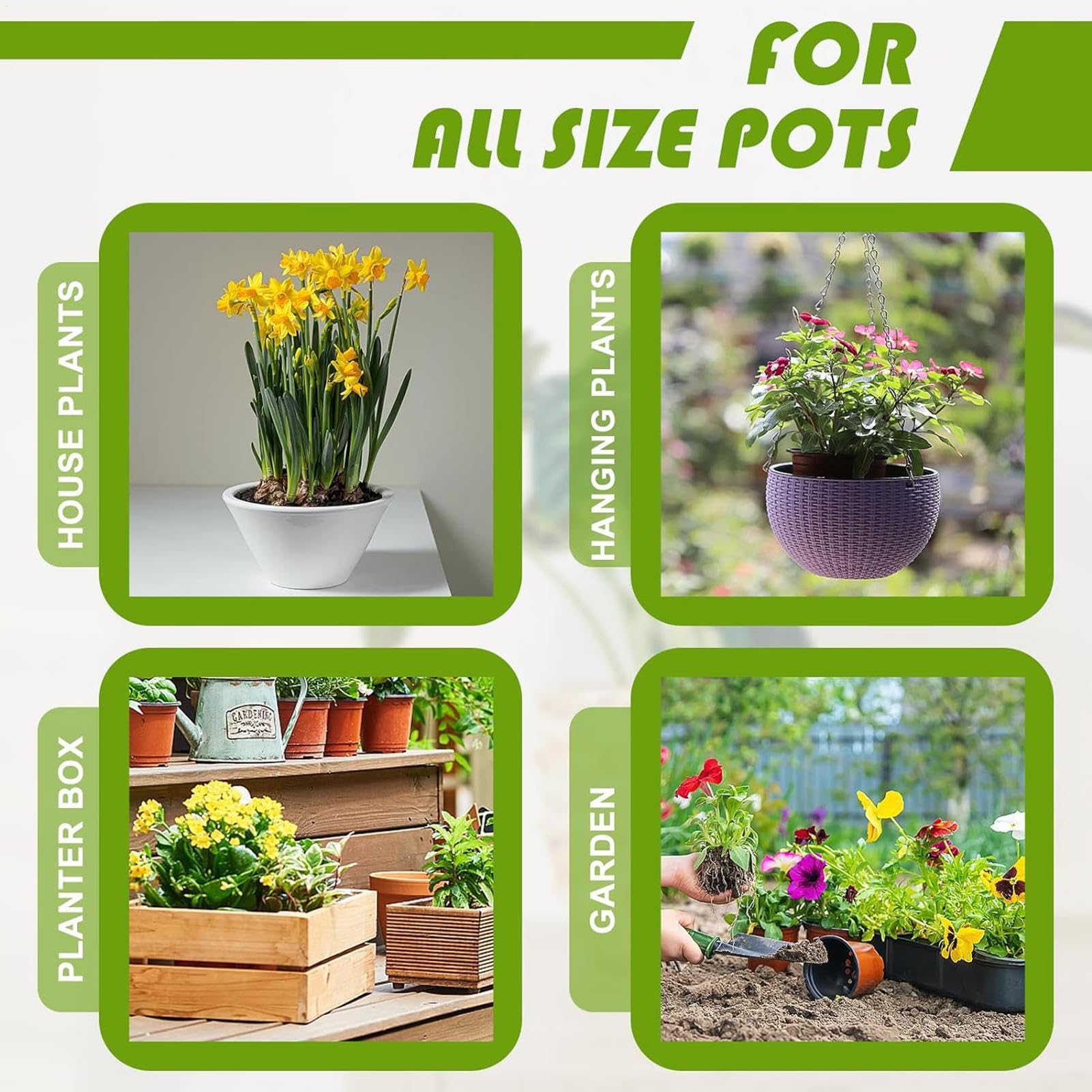 Bewässerungsstäbe Automatischer Vertikaler Bewässerer | Terrakotta Bewässerungsspitzen Für Outdoor Topfpflanzen Hängepflanzen Gartenarbeit Blumen