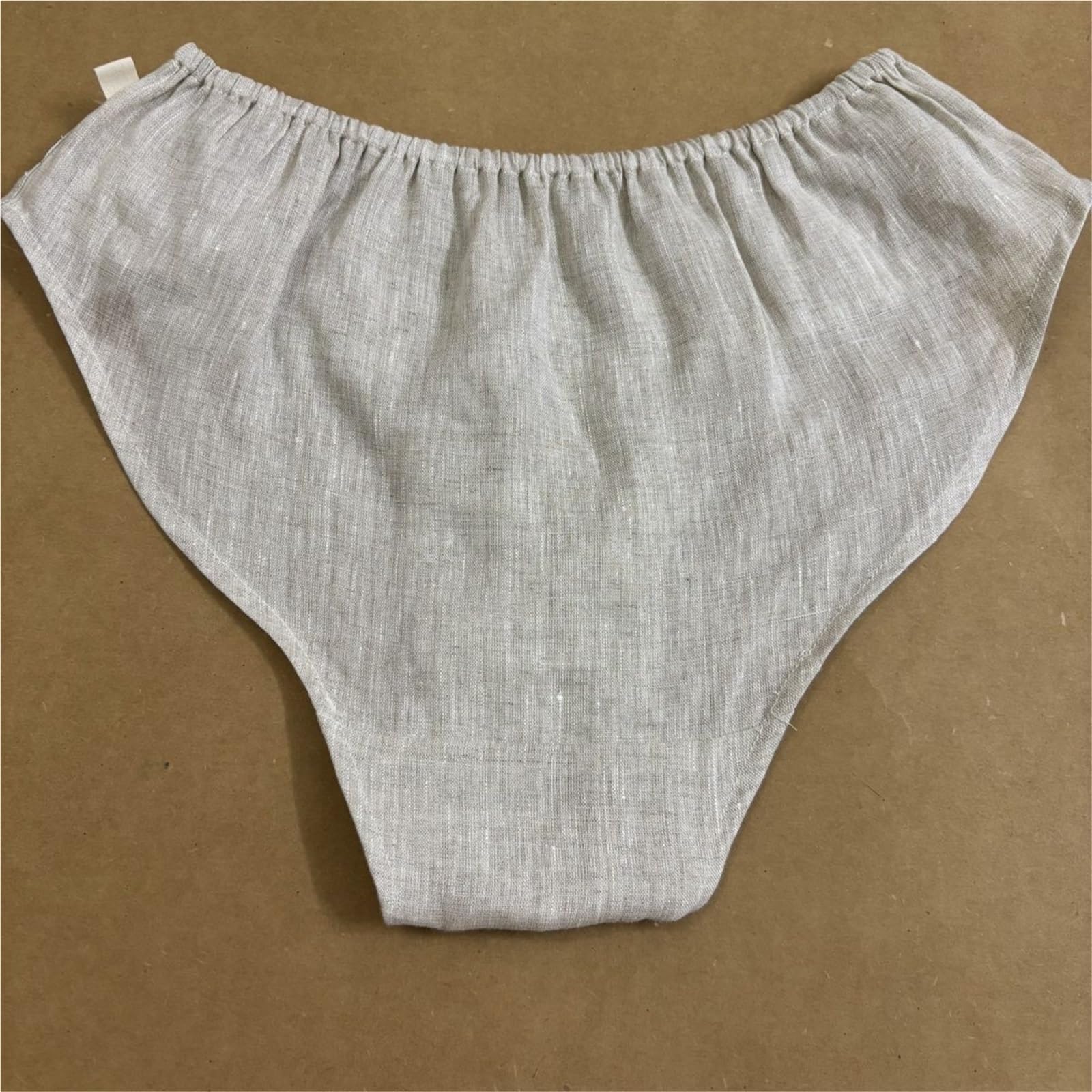 1/2/3 Stück Damen-Unterwäsche Aus 100% Hanf Lockere Langlebige Feuchtigkeitsableitende Boyshort-Höschen Hanf-Kleidung In Übergröße