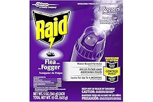 Raid Flea Flogger Plus Killer - Effectively Eliminates Fleas and Eggs