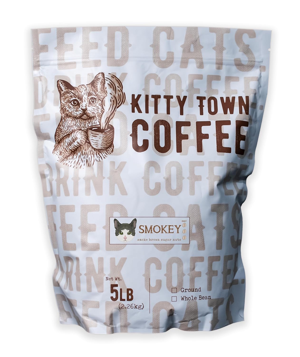 Kitty Town Coffee: The Albert Blend 2lb Whole Bean )