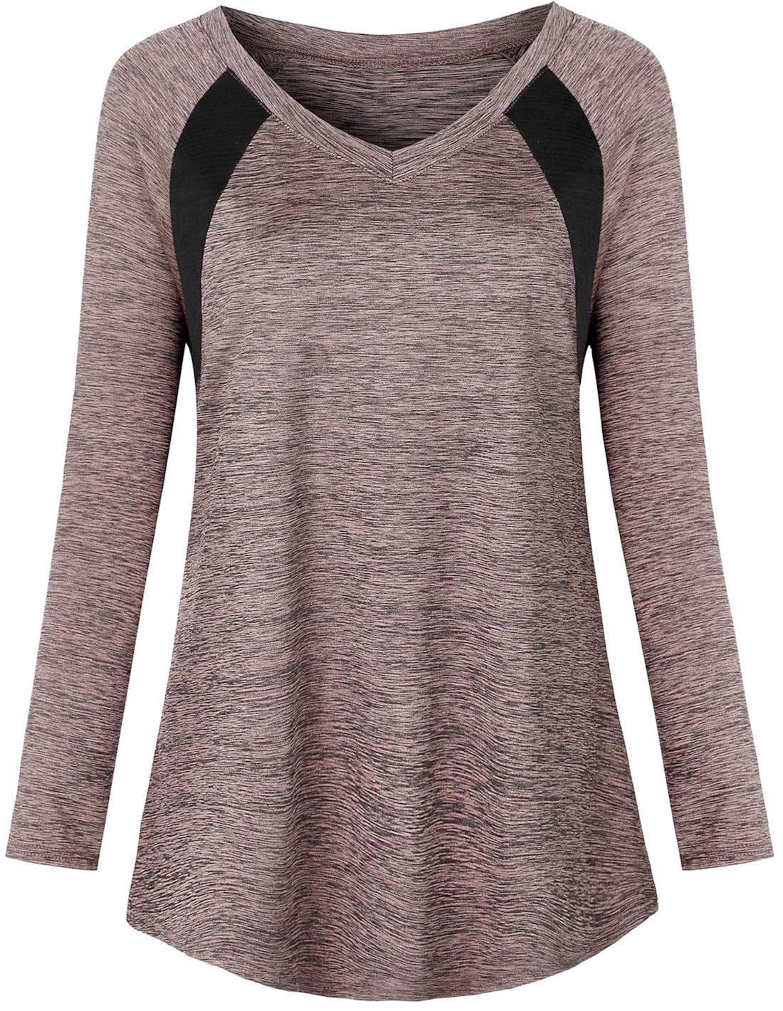 Buy Zugeet Yoga Tops for Women Long Sleeve Athletic Wear Moisture Wicking Workout Shirts V Neck