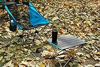 Vista 8 de Rock Cloud Mesa de camping portátil de aluminio ultraligera, plegable, mesa de playa para campamento, senderismo, mochileros, picnic al aire libre